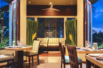 The Grill @ LUXE Villas interior design and furnitures